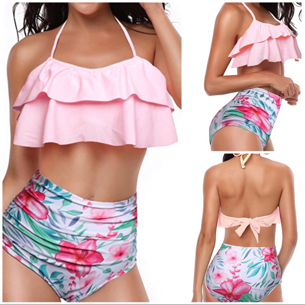 💎HP💎🌴Womens Ruffle Summer Bikini🌴